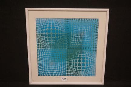 VICTOR VASARELY (1906–1997) (after) – silkscreen p