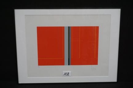 LUC PEIRE (1916–1994) — "Soudara" — silkscreen pri
