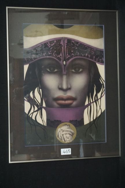 JEF VAN TUERENHOUT (1926–2006) — "Visage de femme"