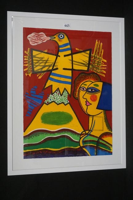 GUILLAUME CORNEILLE (1922–2010) - "Grand Oiseau au