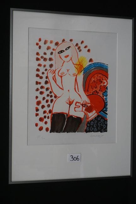 GUILLAUME CORNEILLE (1922–2010) - "Nude Young Woma