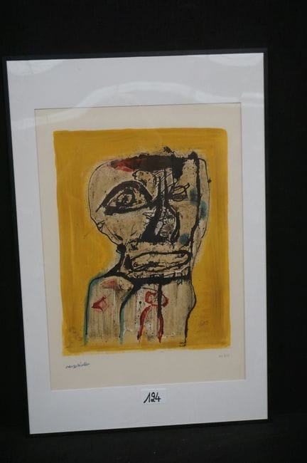 WILLEM VAN HECKE (1893–1976) – "Untitled" – lithog
