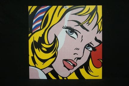 ROY LICHTENSTEIN (1923–1997) (after) — "Girl with 