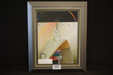 FRANK SLABBINCK (1942 -  ) - "La Sagesse" - oil on