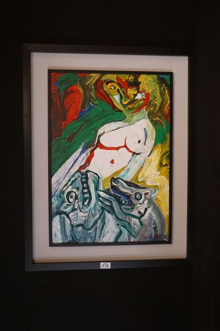 BENGT LINDSTRÖM (1925–2008) — "Untitled" — acrylic