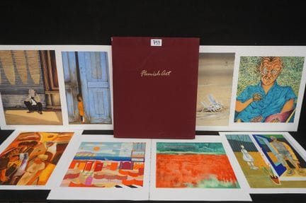 FLEMISH ART - portfolio published in 1999 - incomp