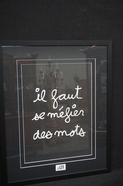BEN VAUTIER (1935–2024) — “il faut se méfier des m