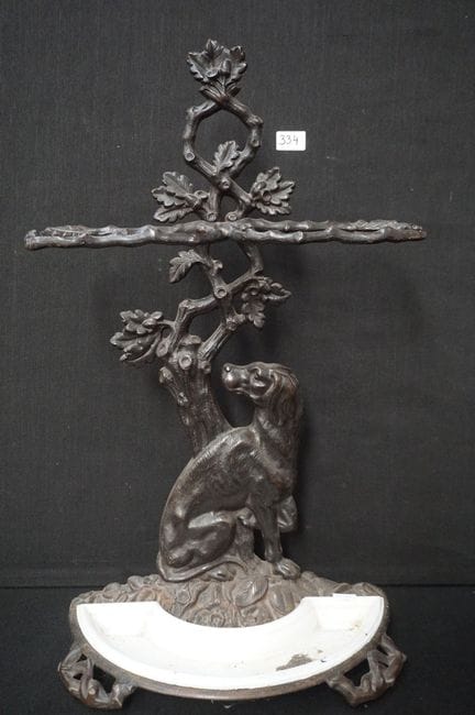 Cast-iron umbrella stand - Victorian style - decor