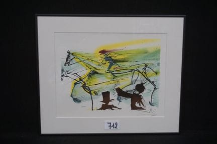 SALVADOR DALI (1904–1989) (after) — lithograph fro