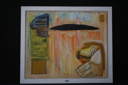 YVAN THEYS (1936 - 2005) - "with black tongue shap