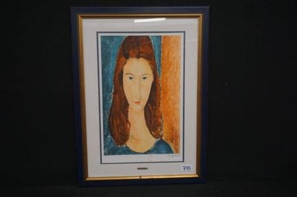 AMEDEO MODIGIANI (1884–1920) — "Jeanne Hébuterne" 