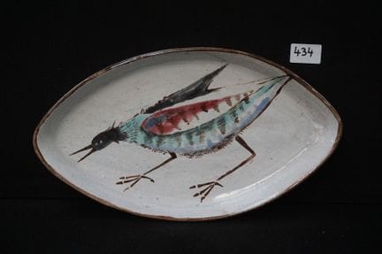 CERAMIQUE DOUR - signed BRISON - glazed bowl - dec