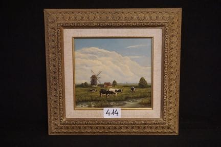 CORNELIS WESTERBEEK (1844–1903) — "Cows in a Lands