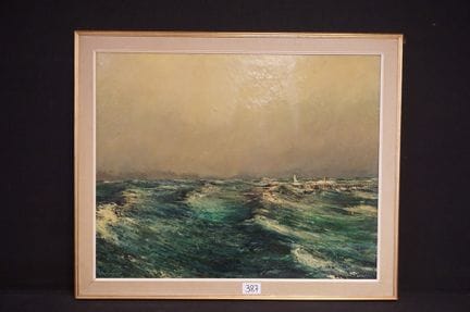 JAN VAN CAMPENHOUT (1907–1972) — "North Sea with t