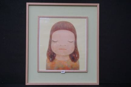 YOSHITOMO NARA (1959 -  ) - "Peace of Mind" - post