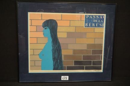 FELIX LABISSE (1905–1982) — "Passage de la Bérésin
