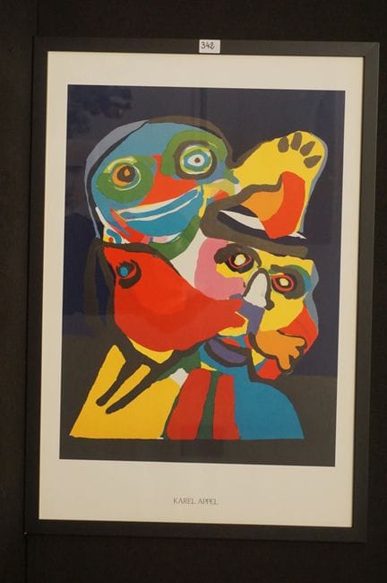 KAREL APPEL (1921–2006) – offset poster – publishe