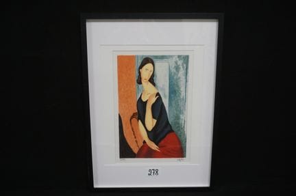 AMEDEO MODIGLIANI (1884–1920) (after) — "Jeanne He