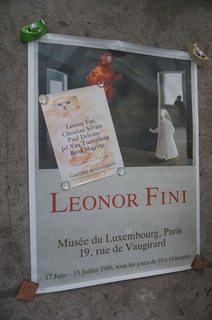 LEONOR FINI (1907–1996) — 2 large posters — 1986