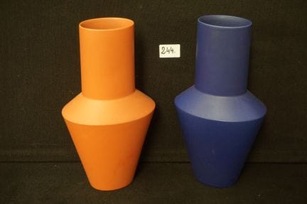GEERT LAP (1951–2017) for COR UNUM—2 YAR vases in 