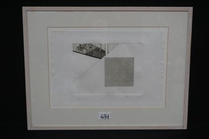 ROGER RAVEEL (1921 - 2013) - "untitled" - etching 