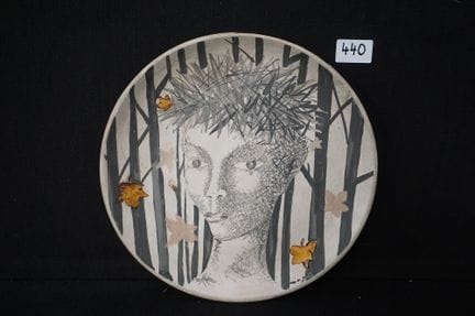 MARIE MADELEINE JOLLY (1914–1963) — hand-painted c
