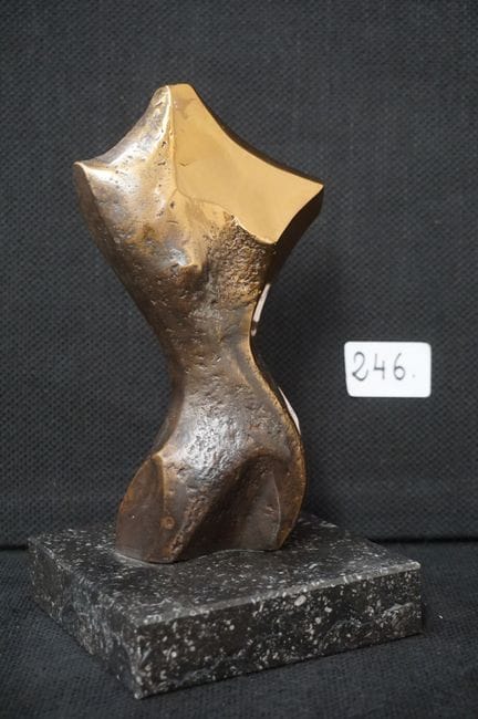 WILLY CEYSENS (1929–2007) — stylized bronze sculpt