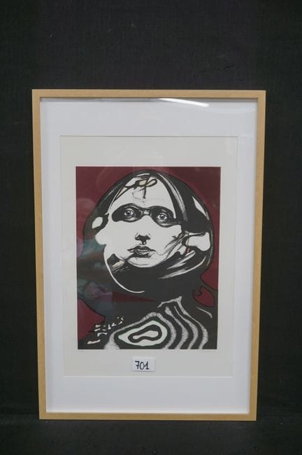 OCTAVE LANDUYT (1922–2024) — "untitled" — lithogra