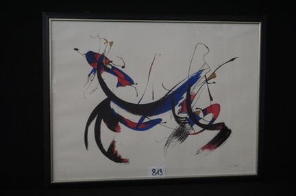 JUAN KITI (1956 -  ) - "untitled" - mixed media - 