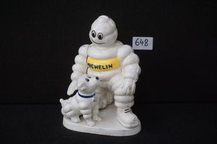 Cast-iron promotional figurine - "MICHELIN" - H: 2
