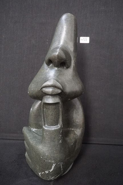 DAVID MUSHONGA (1953 -  ) - modern sculpture in se