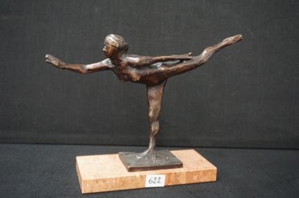 EDGAR DEGAS (1834–1917) (after) — modern bronze re