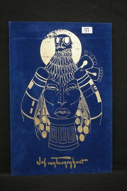 杰夫·范·图伦霍特（1926 - 2006）——精美的作品集，内含6幅大型石版画（90 x 60 厘
