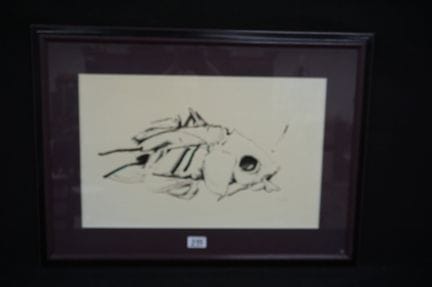 OCTAVE LANDUYT (1922–2024) — “The Fish” — large li