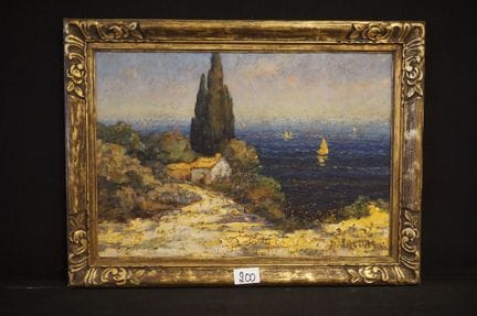 DIEUDONNE JACOBS (1887–1967) — "Mediterranean Coas