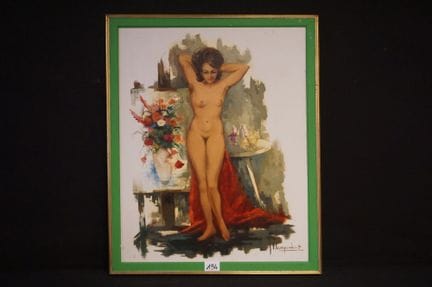JAN VAN CAMPENHOUT (1907–1972) — "Standing Nude" —