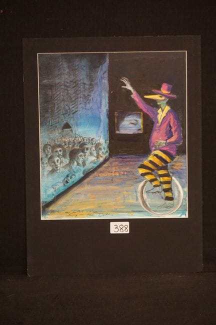 ROLAND DEVOLDER (1938 -  ) - "untitled" - mixed me