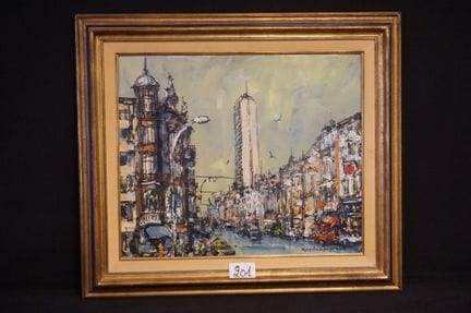 REGNIER DE HERDE (1914–2004) — "Ostend — Van Isege