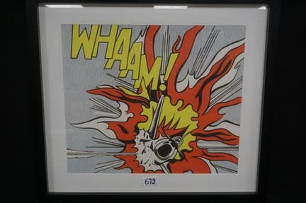 ROY LICHTENSTEIN (1923–1997) (after) — "Whaam" — s