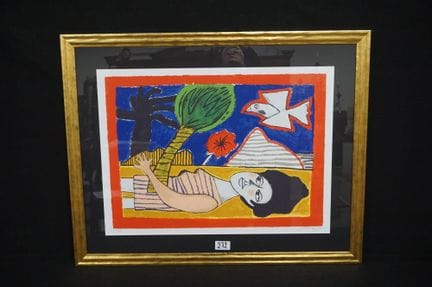 GUILLAUME CORNEILLE (1922–2010) - "Woman and the B