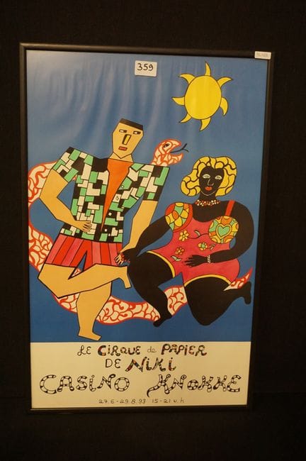 NIKI DE SAINT PHALLE (1930–2002) — 1993 poster — "