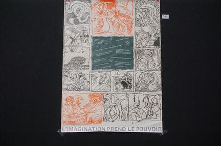 PIERRE ALECHINSKY (1927 - ) - rare poster dated 25