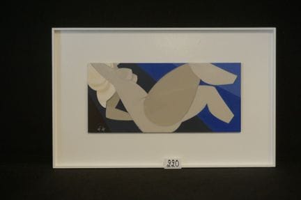 JAN DE LEE (1932–2000) — "Nude" — oil on panel — s