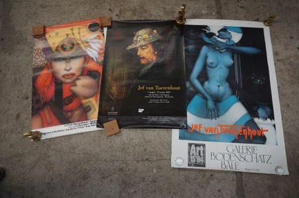 JEF VAN TUERENHOUT (1926–2006) - 3 posters