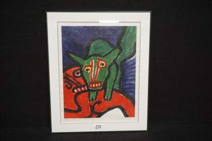 BENGT LINDSTRÖM (1925–2008) — "untitled" — lithogr