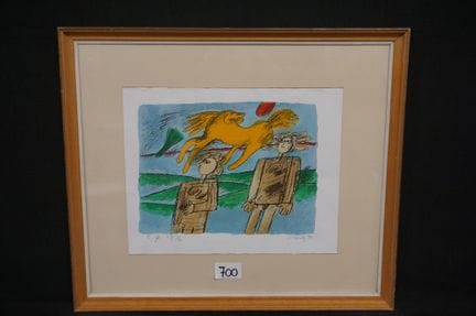 GUILLAUME CORNEILLE (1922 - 2010) - "Promenade C" 