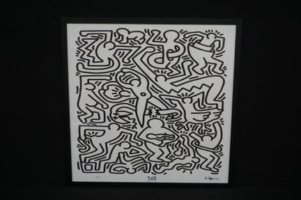 KEITH HARING (1958–1990) (after) — "untitled" — la