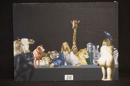 ROLAND DELCOL (1942 -  ) - "A surrealist erotic in