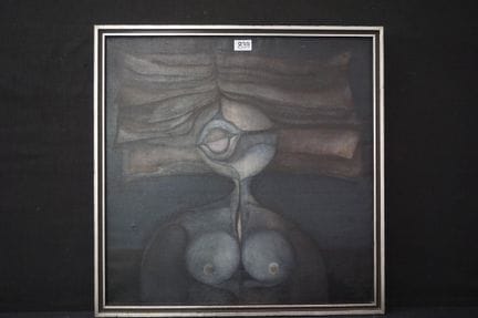 ERIK DEFORCE (1937–2012) — "Untitled" — oil on can