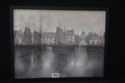 RENAAT BOSSCHAERT (1938 - 2007) - "Nieuwpoort - Ra